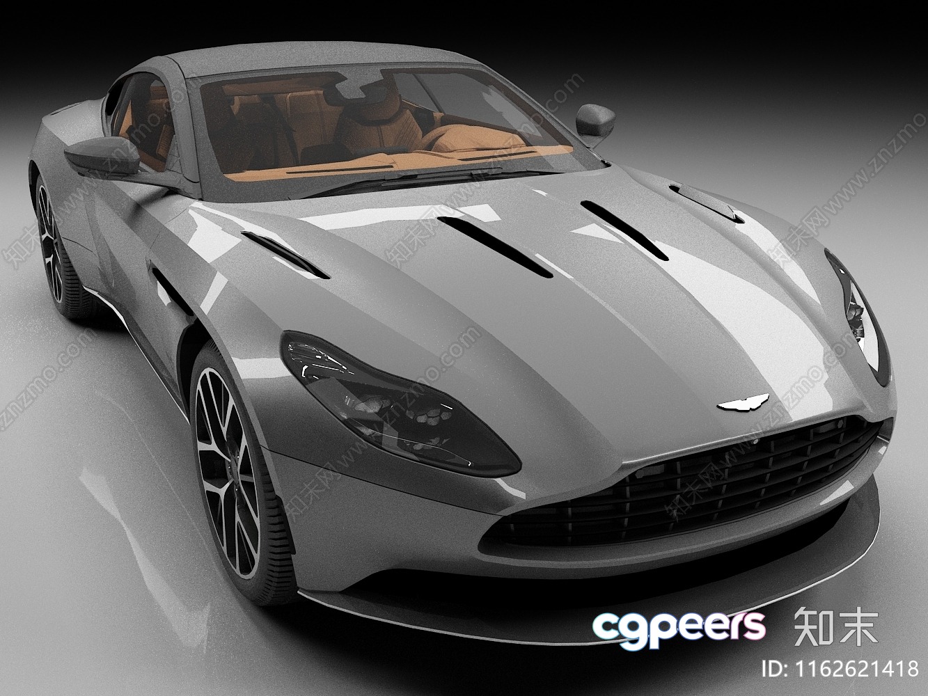 A Sleek Sports Car 3D Model - 7502 - VRAY Render A Sleek Sports Car 3D Model - 7502 - VRAY Render