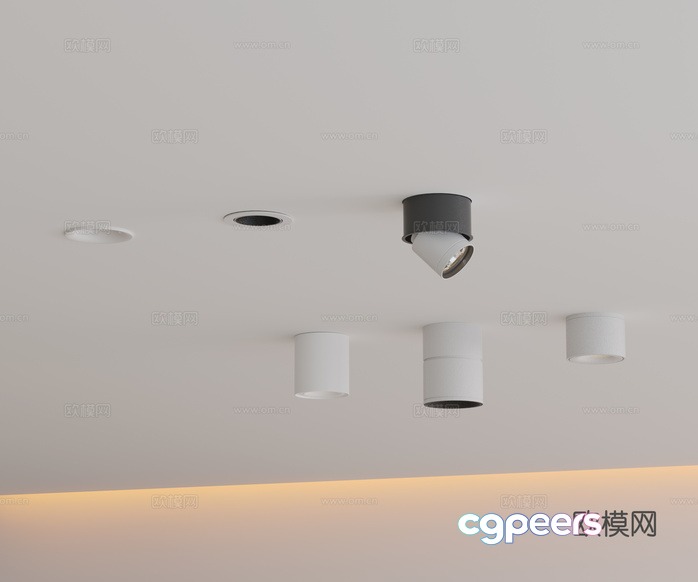 Light Fixtures 3D Model - 4608 - VRAY Render