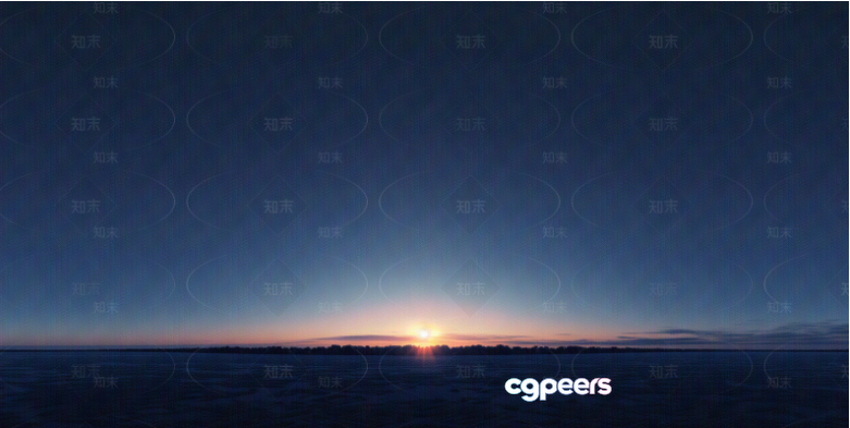 A Sunset Over Water 3D Model - 2532 - VRAY Render