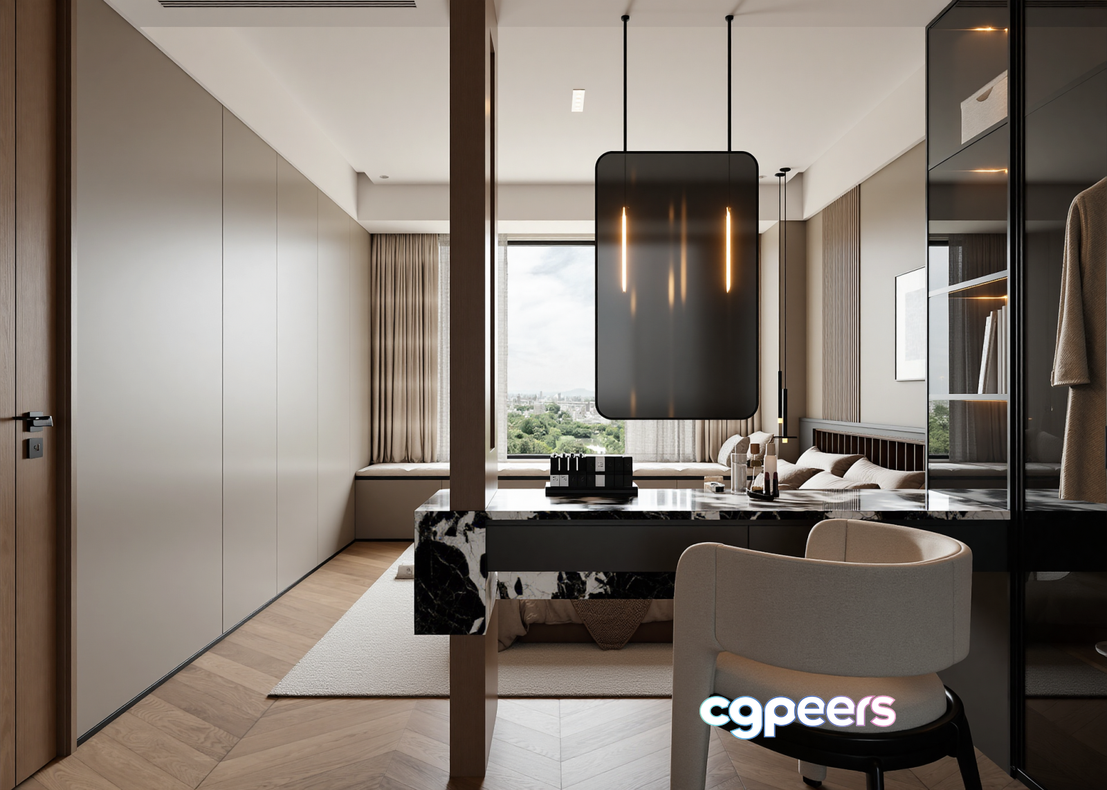 Modern Light Fixture 3D Model - 23164 - VRAY Render Modern Light Fixture 3D Model - 23164 - VRAY Render