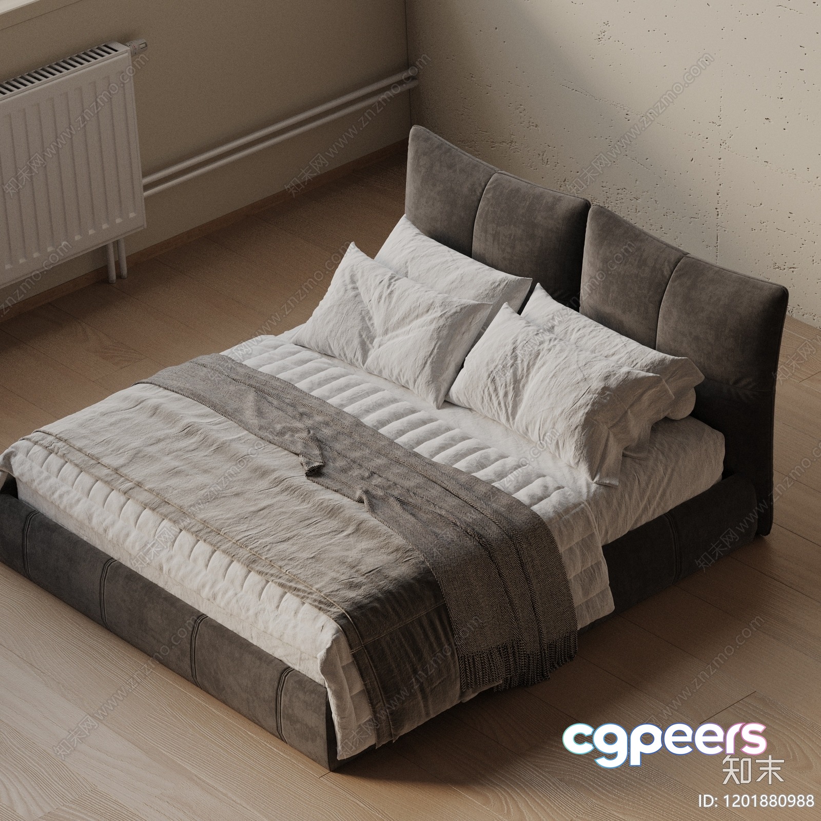 Cozy Bedroom 3D Model - 22347 - VRAY Render Cozy Bedroom 3D Model - 22347 - VRAY Render
