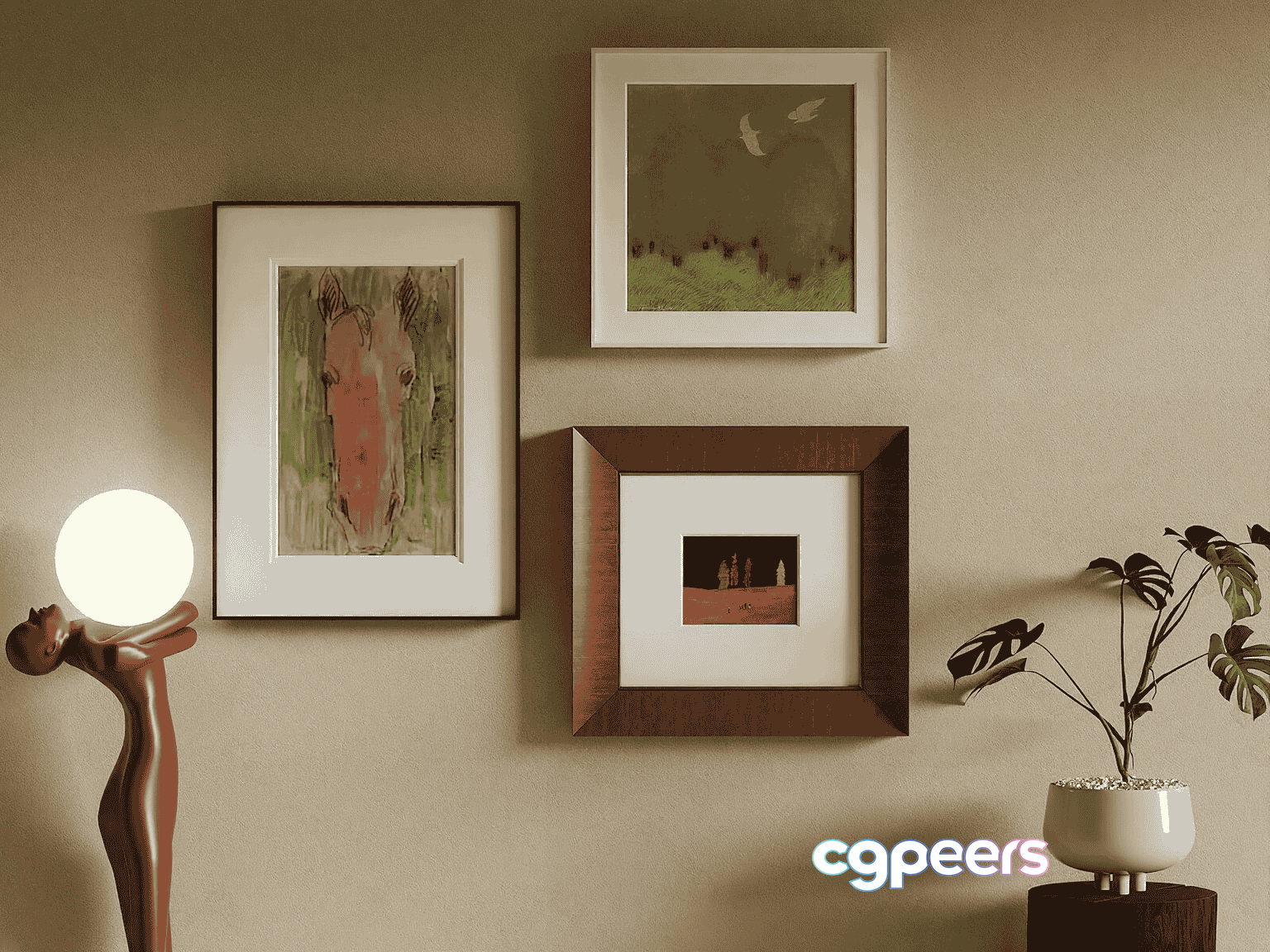 Cozy Home Decor 3D Model - 10025 - VRAY Render