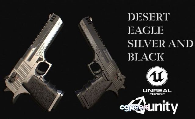 3D Game Assets - DESERT EAGLE GAME MODEL 4K Low-poly 3D Game Assets - DESERT EAGLE GAME MODEL 4K Low-poly