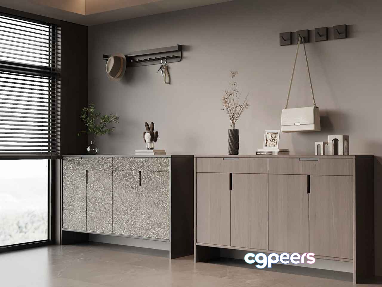 Modern Minimalist Interior 3D Model - 4879 - VRAY Render