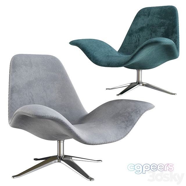 3ds Max Free - Concord Low Fabric Armchair 3ds Max Free - Concord Low Fabric Armchair