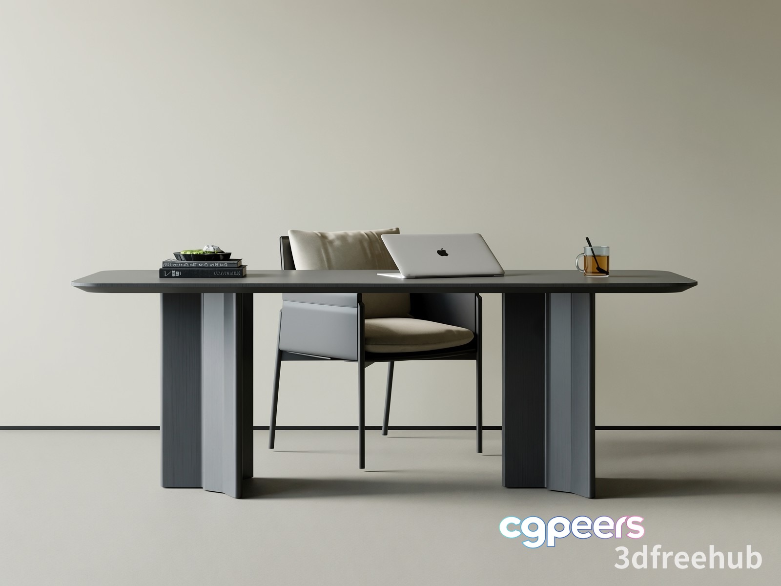 A Modern Desk 3D Model - 21261 - VRAY Render A Modern Desk 3D Model - 21261 - VRAY Render