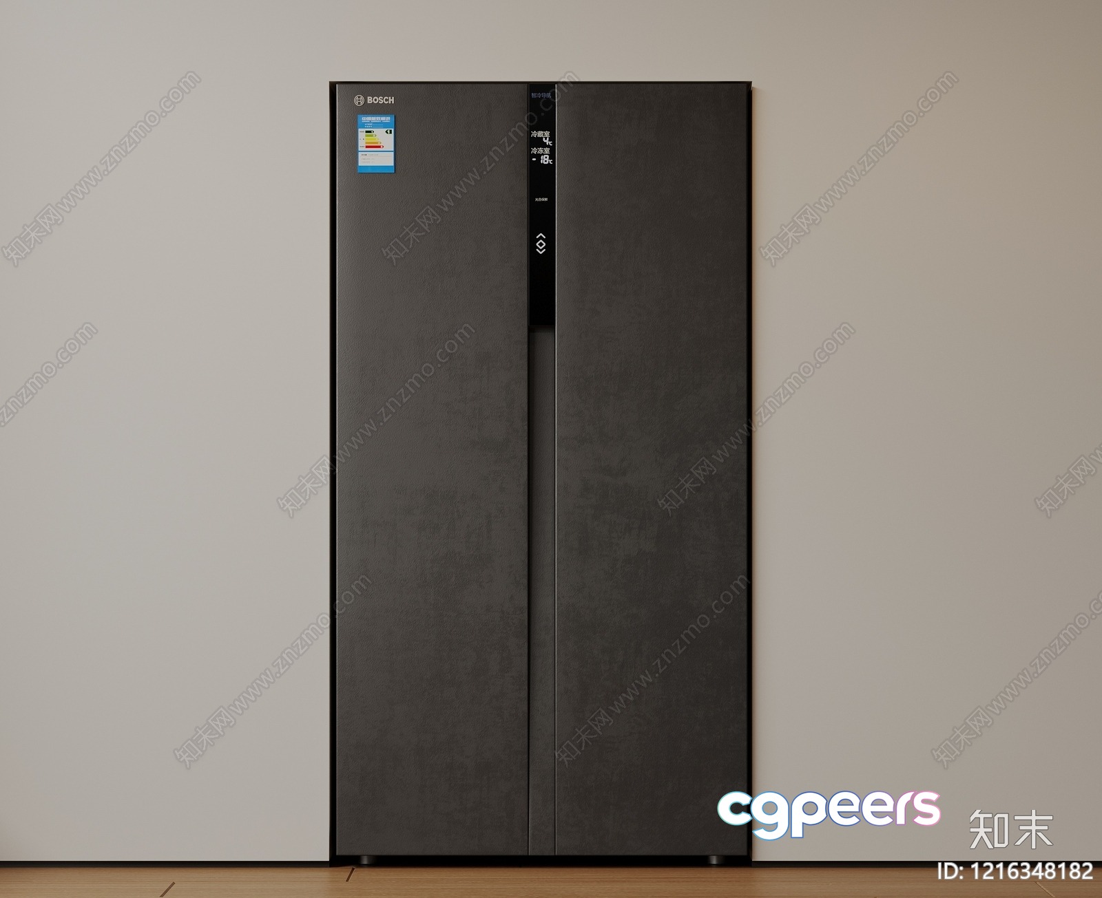 Modern Refrigerator 3D Model - 14170 - VRAY Render Modern Refrigerator 3D Model - 14170 - VRAY Render
