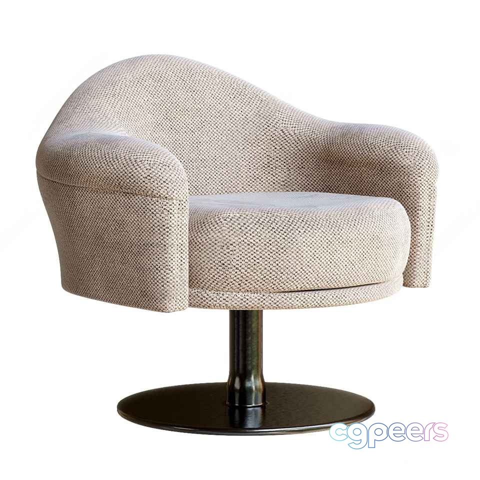 Modern Upholstered Chair 3D Model - 16043 - VRAY Render Modern Upholstered Chair 3D Model - 16043 - VRAY Render