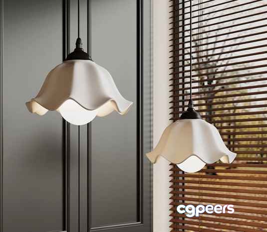 Modern Light Fixtures 3D Model - 5662 - VRAY Render