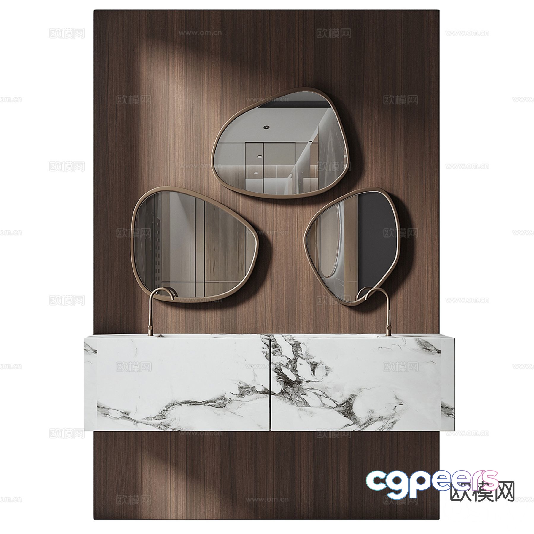 Modern Bathroom Sink 3D Model - 23740 - VRAY Render