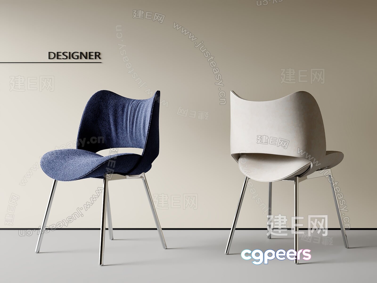 Modern Office Chair 3D Model - 11843 - VRAY Render
