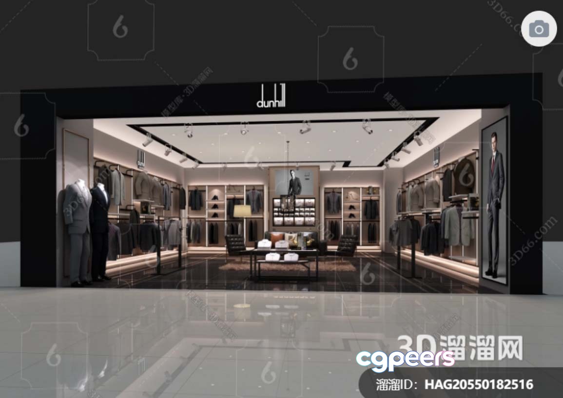The Main Subject In This Image Is A Clothing Store With A Key Characteristic 3D Model - 5595 - VRAY Render The Main Subject In This Image Is A Clothing Store With A Key Characteristic 3D Model - 5595 - VRAY Render