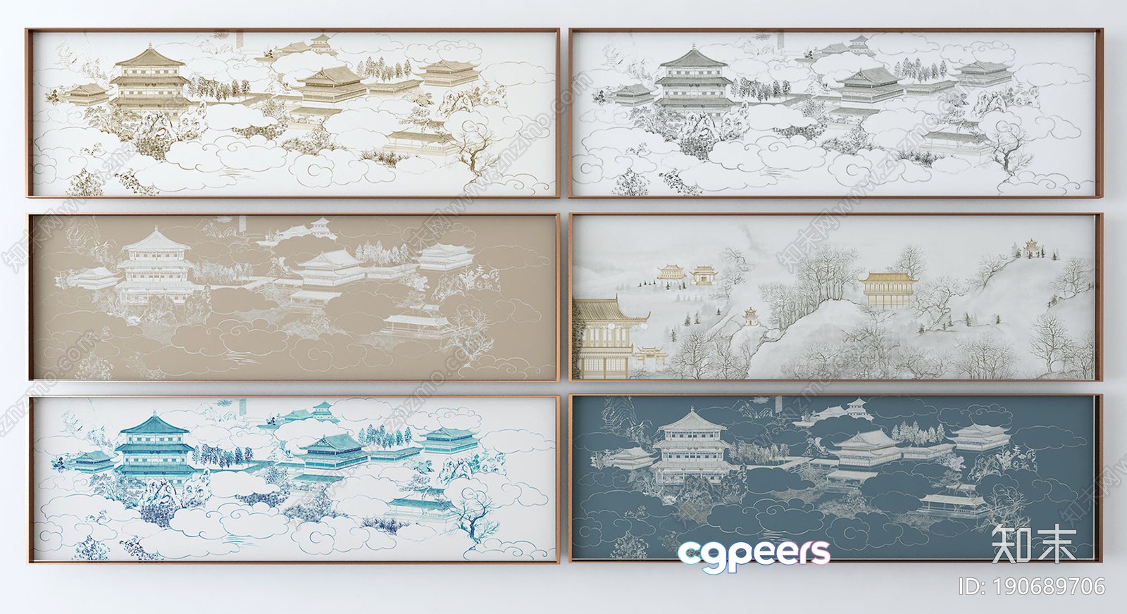 Traditional Chinese Art 3D Model - 2040 - VRAY Render Traditional Chinese Art 3D Model - 2040 - VRAY Render
