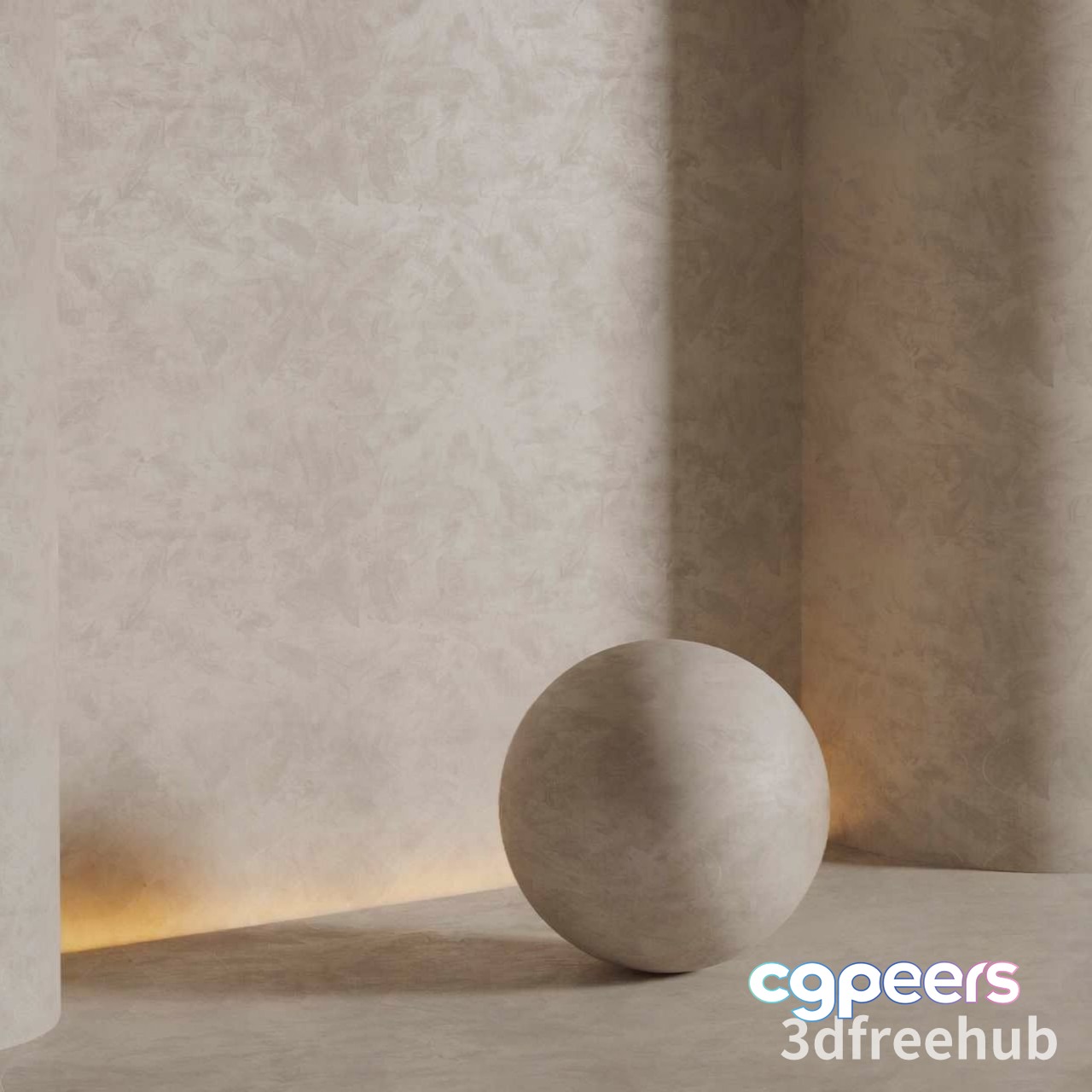 Modern 3D Sphere 3D Model - 21463 - VRAY Render