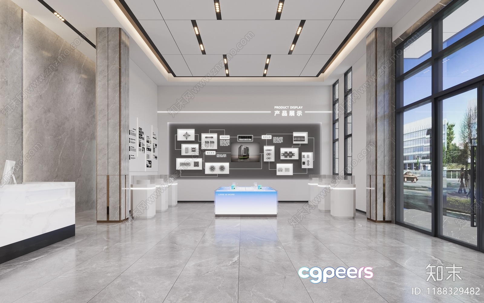 Modern Retail Store 3D Model - 19735 - CORONA Render