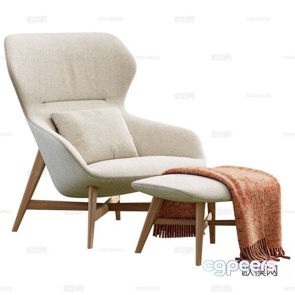Cozy Living Room 3D Model - 15568 - CORONA Render