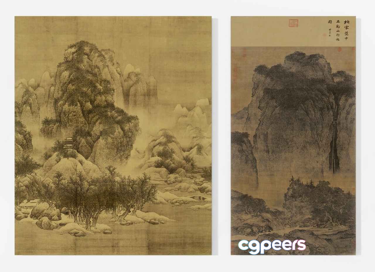 A Traditional Chinese Painting 3D Model - 12130 - VRAY Render A Traditional Chinese Painting 3D Model - 12130 - VRAY Render