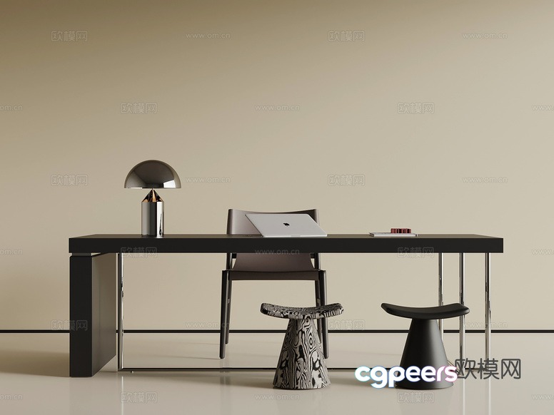 Modern Office Space 3D Model - 8039 - VRAY Render Modern Office Space 3D Model - 8039 - VRAY Render