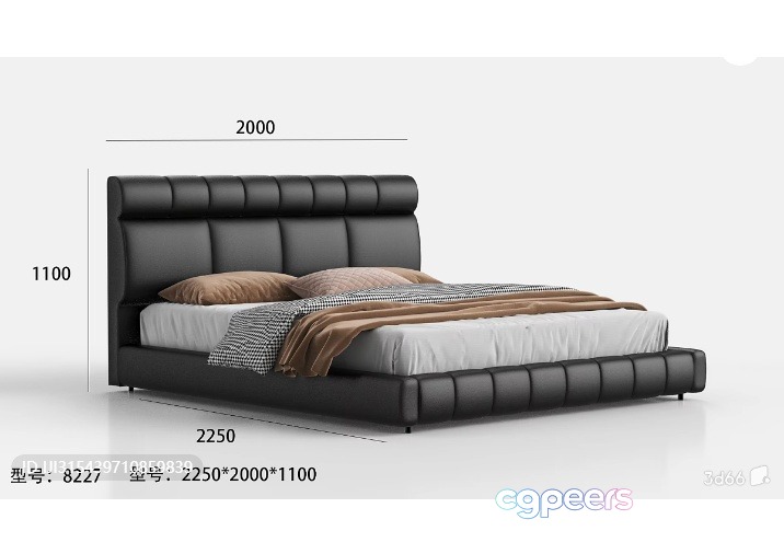 Cozy Bedroom 3D Model - 8594 - VRAY Render