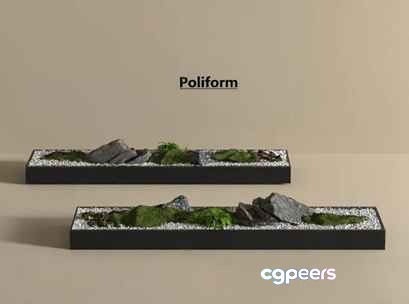 Poliform Furniture 3D Model - 5647 - VRAY Render Poliform Furniture 3D Model - 5647 - VRAY Render