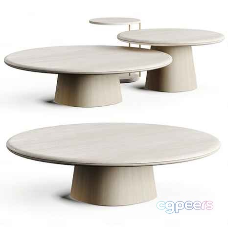 Modern Coffee Tables 3D Model - 161 - VRAY Render