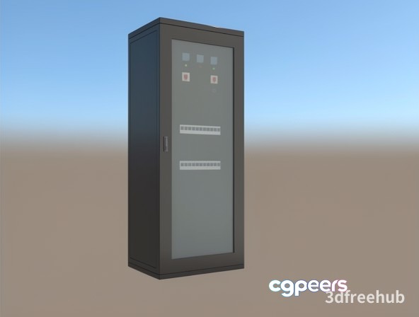 A 3D-Rendered Cabinet 3D Model - 23593 - VRAY Render