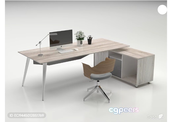 Modern Home Office 3D Model - 15590 - VRAY Render Modern Home Office 3D Model - 15590 - VRAY Render