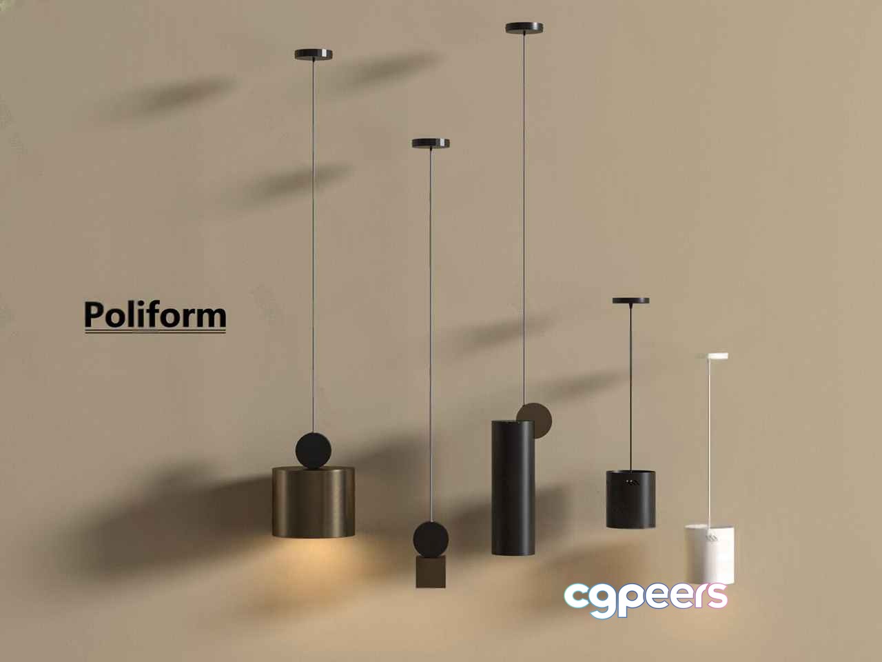 Modern Light Fixtures 3D Model - 8088 - VRAY Render Modern Light Fixtures 3D Model - 8088 - VRAY Render