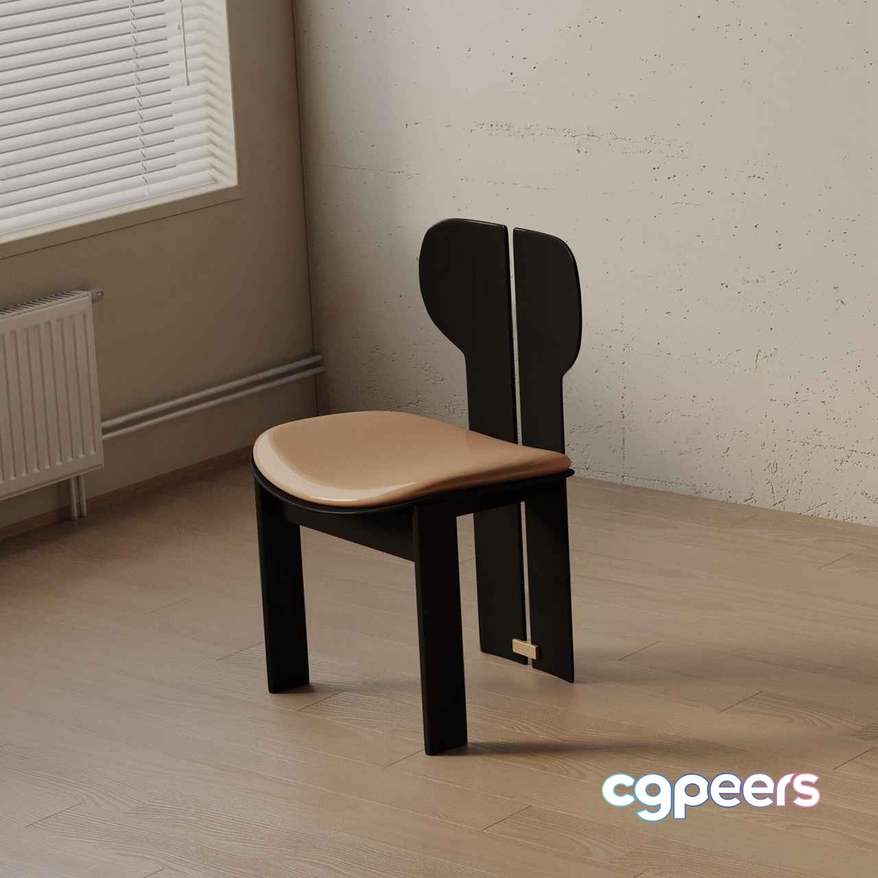 Wooden Dining Chair 3D Model - 10335 - VRAY Render Wooden Dining Chair 3D Model - 10335 - VRAY Render