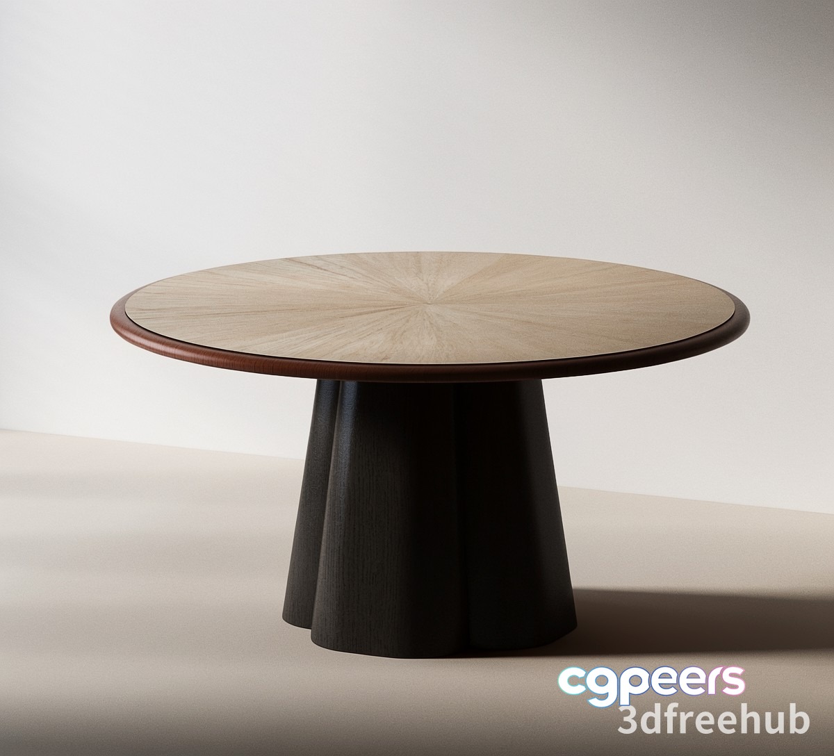 Modern Round Table 3D Model - 21276 - VRAY Render