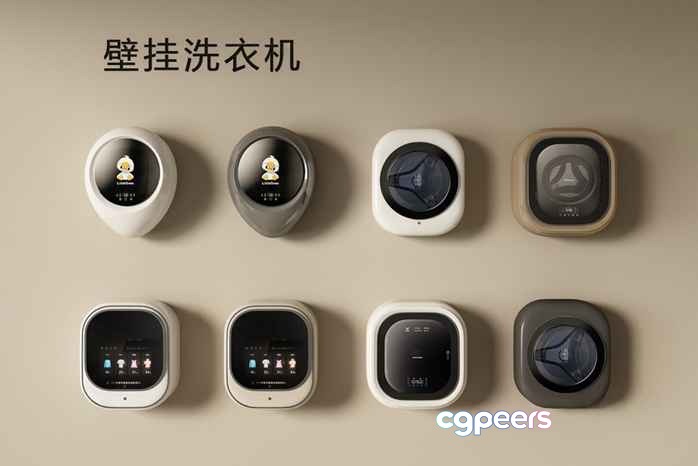 Modern Electronic Devices 3D Model - 7256 - VRAY Render
