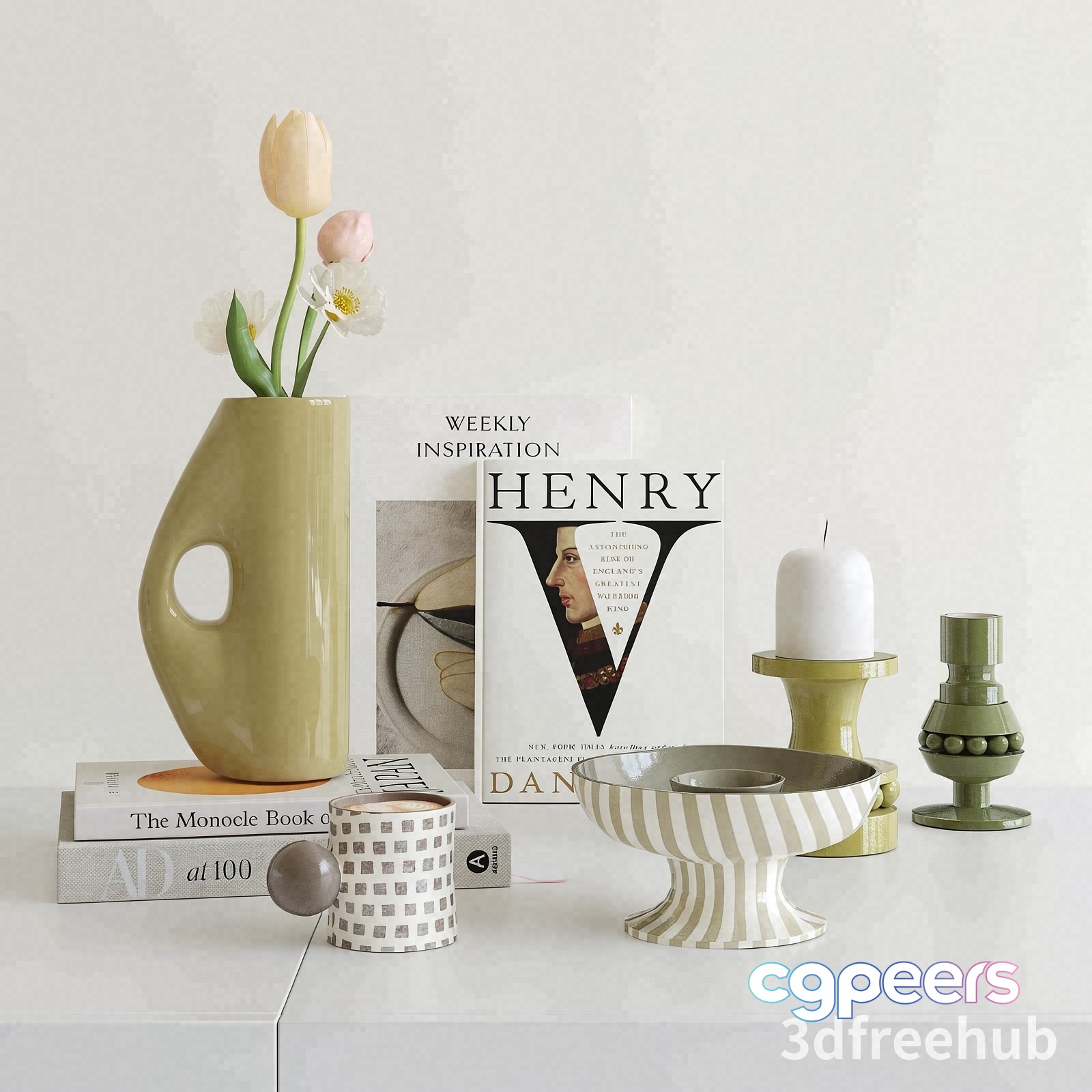 Cozy Home Decor 3D Model - 23339 - VRAY Render