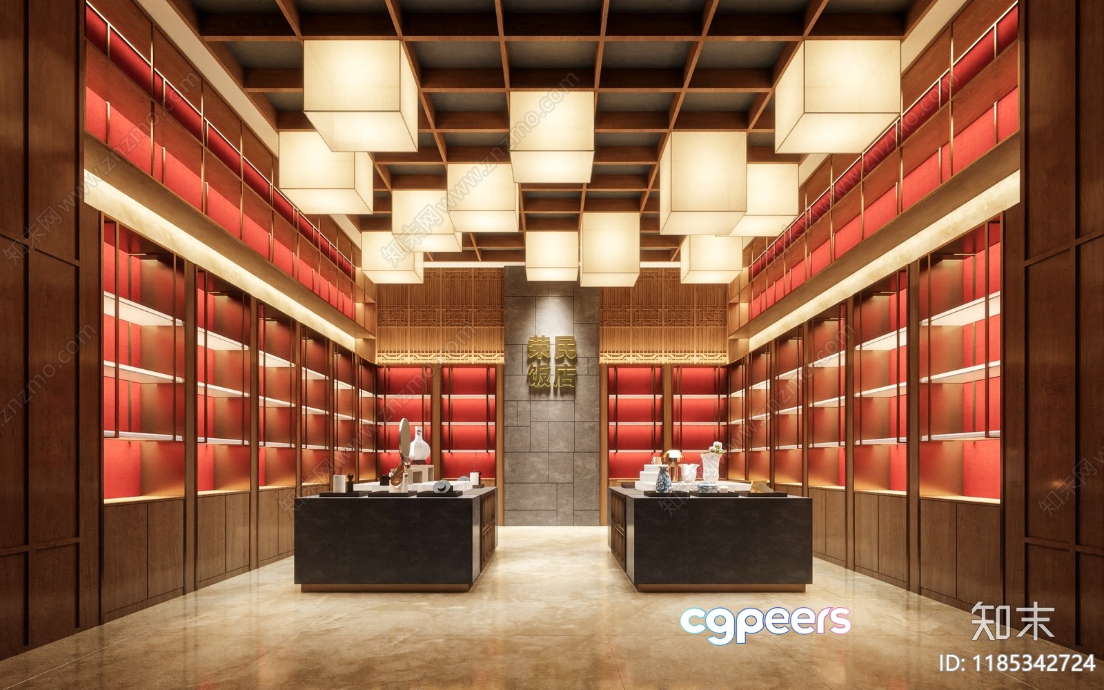 Modern Asian Interior 3D Model - 10589 - VRAY Render Modern Asian Interior 3D Model - 10589 - VRAY Render