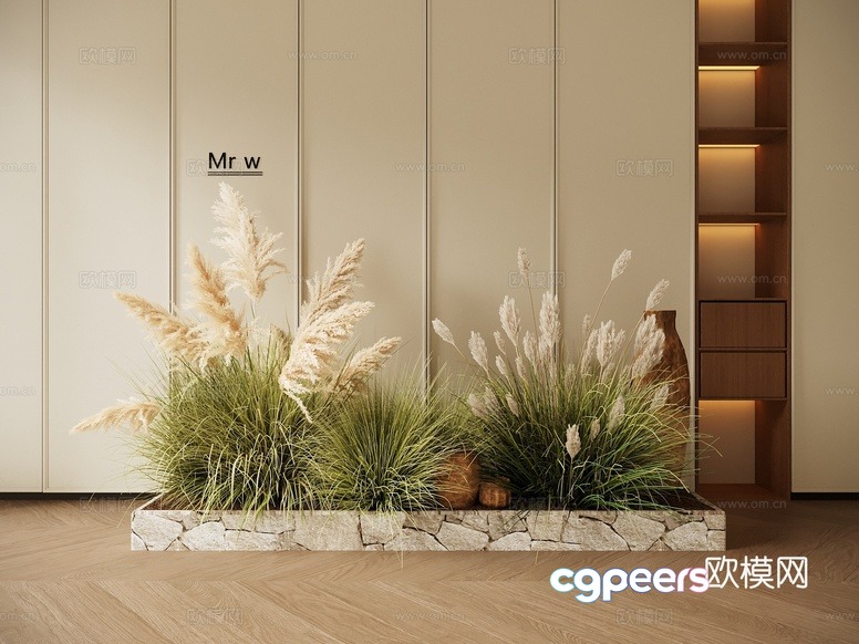 A Modern Indoor Garden 3D Model - 16143 - CORONA Render A Modern Indoor Garden 3D Model - 16143 - CORONA Render