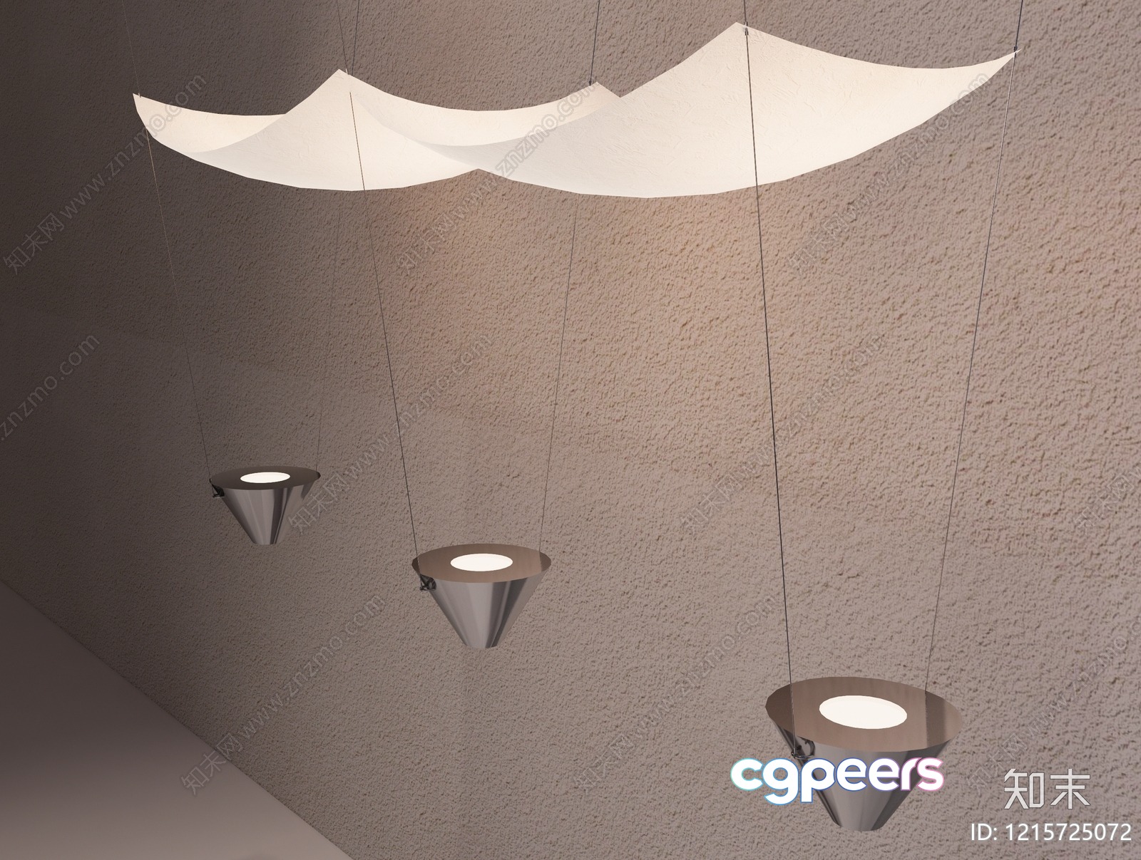 Modern Light Fixtures 3D Model - 17488 - VRAY Render