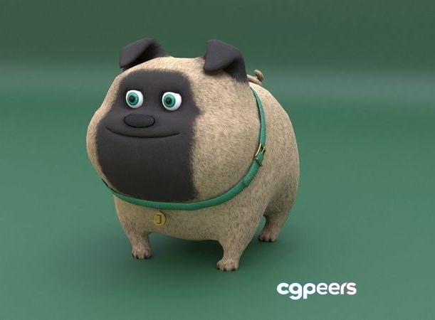 3D Game Assets - Funny cartoon dog 3D Game Assets - Funny cartoon dog