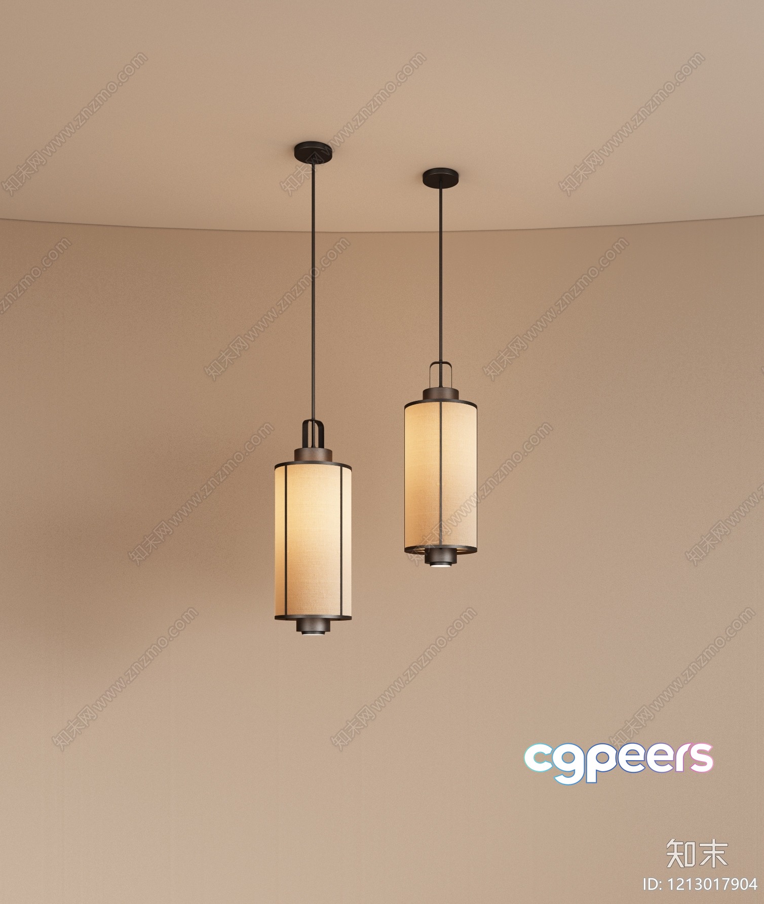 Modern Light Fixtures 3D Model - 16984 - VRAY Render