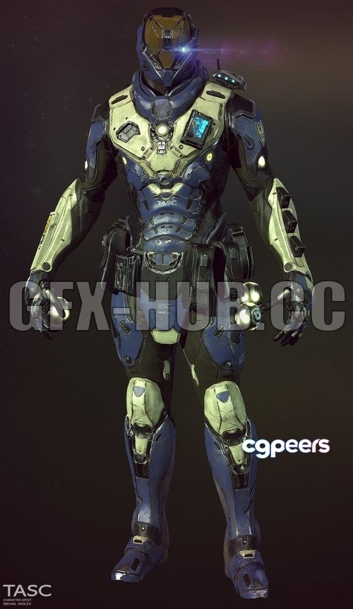 3D Game Assets - Tasc Soldier 3D Model 3D Game Assets - Tasc Soldier 3D Model