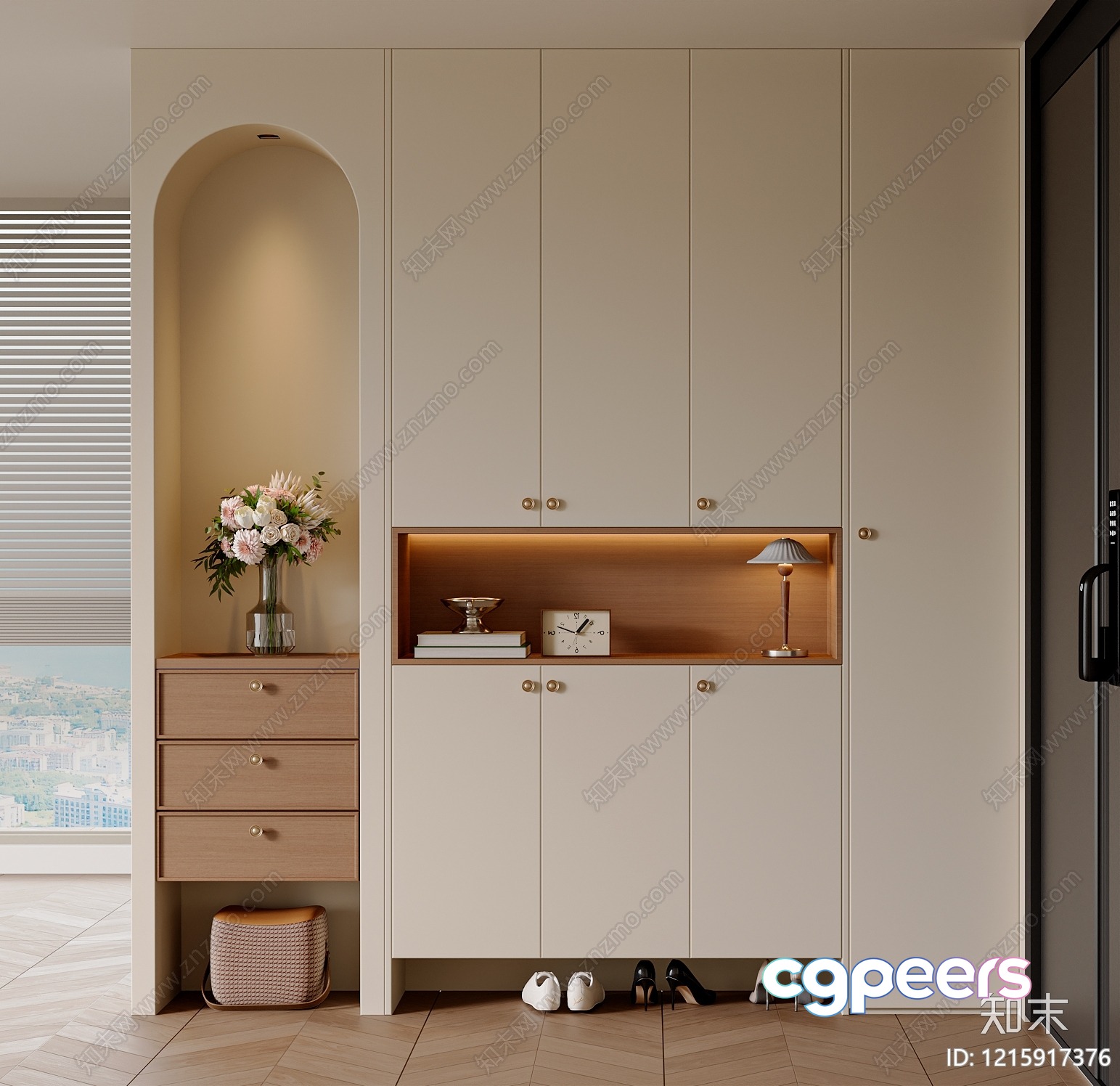 Cozy Home Decor 3D Model - 11690 - VRAY Render