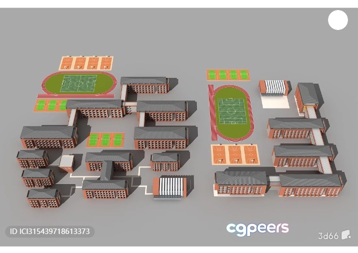 3D Building Layout 3D Model - 5410 - VRAY Render 3D Building Layout 3D Model - 5410 - VRAY Render