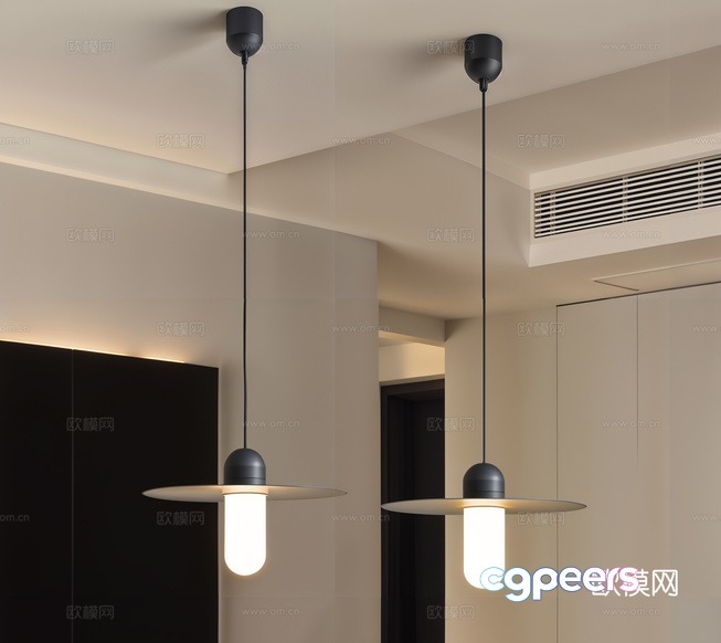 Modern Light Fixtures 3D Model - 7661 - CORONA Render