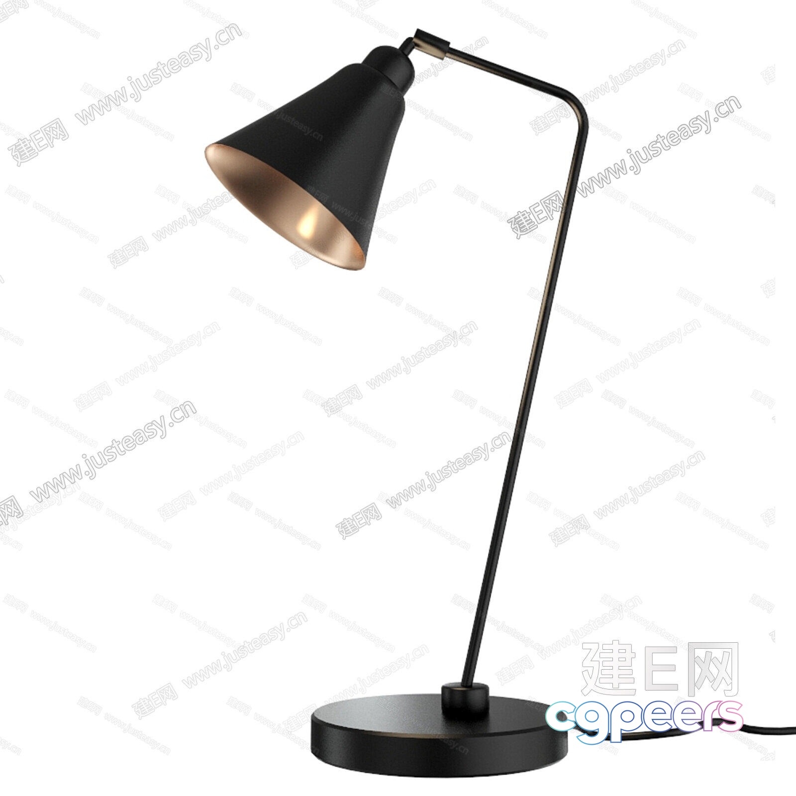 Gold Light Fixture 3D Model - 9015 - VRAY Render