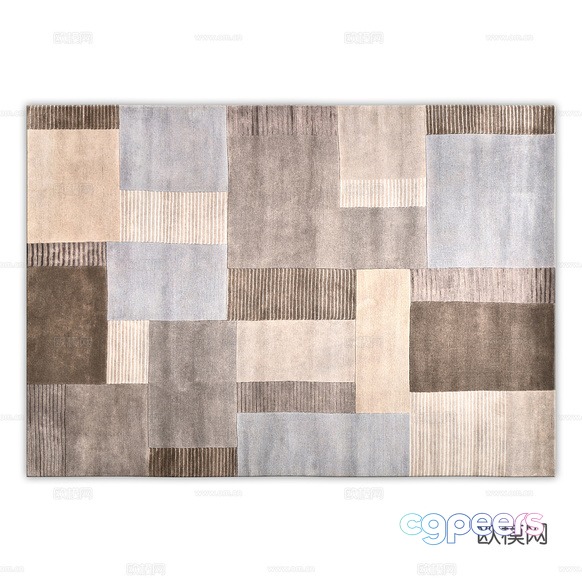 Abstract Patterned Rug 3D Model - 5897 - CORONA Render Abstract Patterned Rug 3D Model - 5897 - CORONA Render