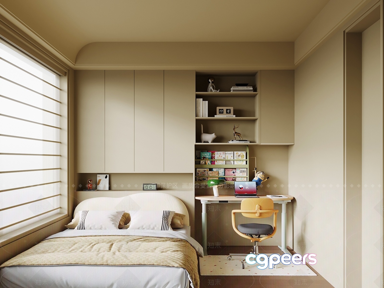 Cozy Bedroom 3D Model - 18665 - VRAY Render Cozy Bedroom 3D Model - 18665 - VRAY Render