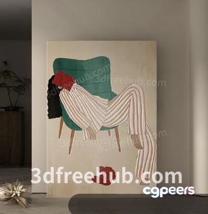 Cozy Living Room 3D Model - 21576 - VRAY Render Cozy Living Room 3D Model - 21576 - VRAY Render