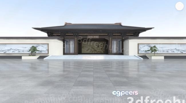 A 3D Rendering Of A Building 3D Model - 19414 - VRAY Render