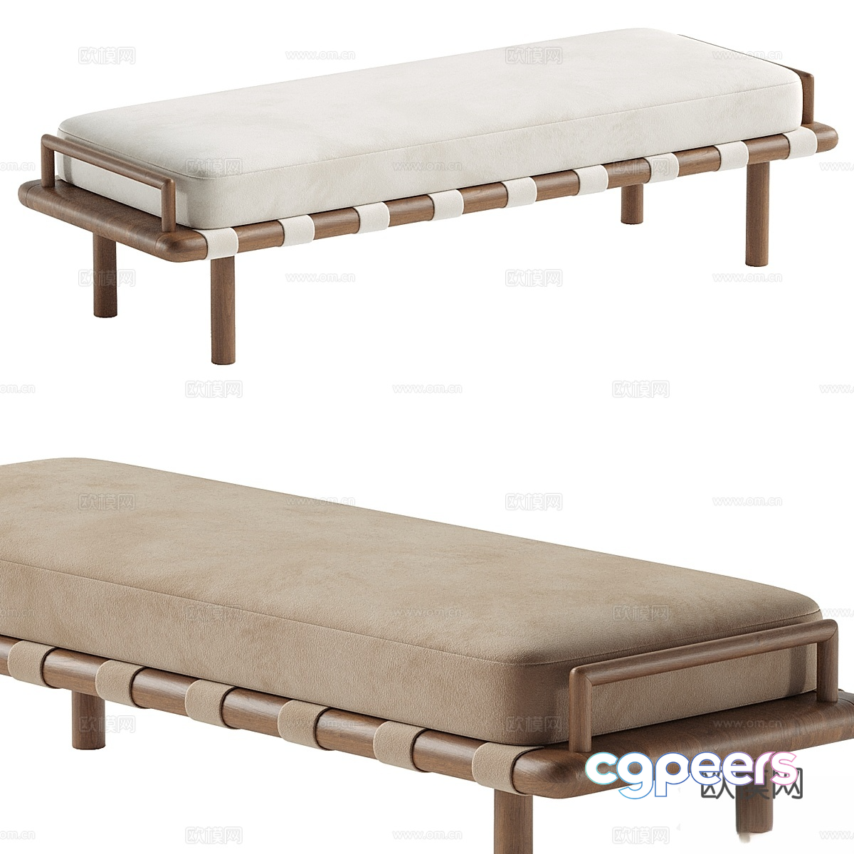 Simple Bed 3D Model - 10989 - VRAY Render Simple Bed 3D Model - 10989 - VRAY Render