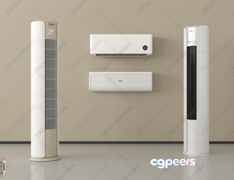 Modern Home Appliances 3D Model - 9969 - VRAY Render Modern Home Appliances 3D Model - 9969 - VRAY Render