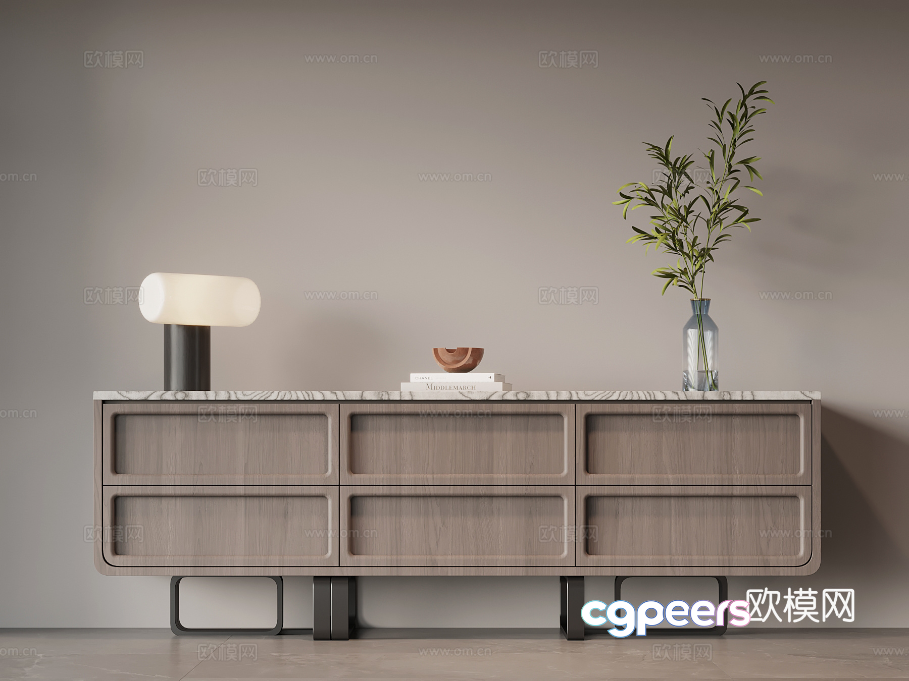 Modern Furniture Piece 3D Model - 21058 - VRAY Render