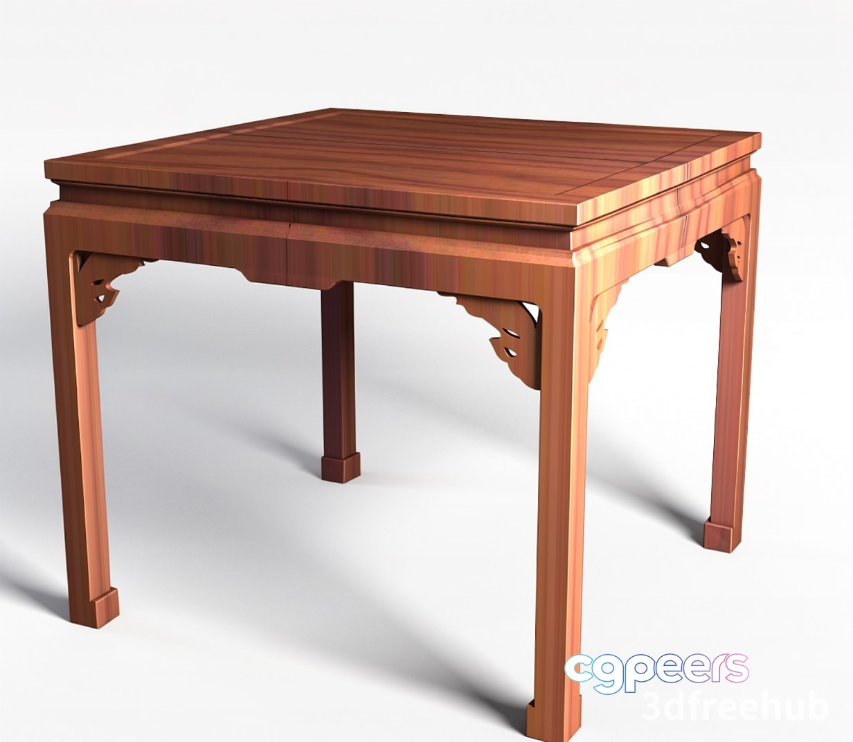 A Wooden Table 3D Model - 20852 - VRAY Render A Wooden Table 3D Model - 20852 - VRAY Render